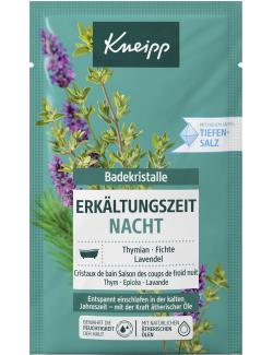 Kneipp Badekristalle Erkältungszeit Nacht