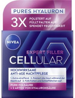 NIVEA Cellular Expert Filler Hochwirksame Anti-Age-Nachtpflege