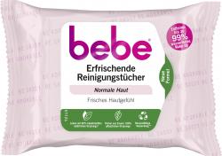 Bebe Erfrischende Reinigungstücher Normale Haut