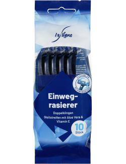 La Ligne Einwegrasierer Herren Doppelklingen