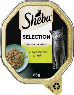 Sheba Selection in Sauce mit Kaninchenhäppchen