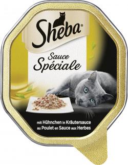 Sheba Sauce Spéciale mit Hühnchen in Kräutersauce