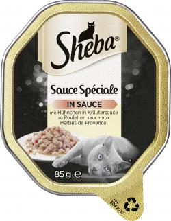 Sheba Sauce Spéciale in Sauce mit Hühnchen in Kräutersauce