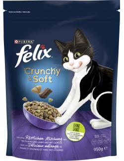 Felix Crunchy & Soft mit Truthahn, Lamm und Gemüse