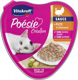 Vitakraft Poésie Création + Pute in Käsesauce