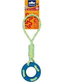 Vitakraft Activity Hundespielzeug Ring mit Seil