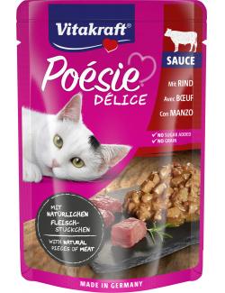 Vitakraft Poésie Délice mit Rind in Sauce