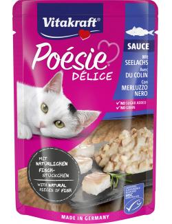 Vitakraft Poésie Délice mit Seelachs in Sauce