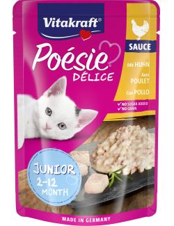 Vitakraft Poésie Délice Junior mit Huhn in Sauce