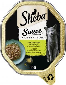 Sheba Sauce Collection mit Kaninchen und Gemüse in herzhafter Sauce