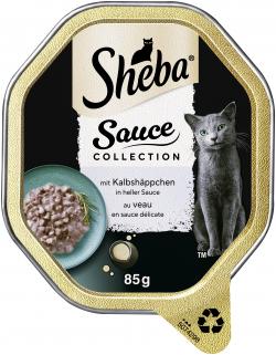 Sheba Sauce Collection mit Kalbshäppchen in heller Sauce
