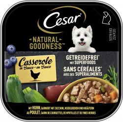 Cesar Natural Goodness Casserole in Sause mit Huhn