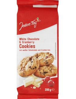 Jeden Tag Cookies White Chocolate & Cranberry