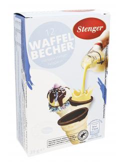 Stenger 12 Waffelbecher für Eis & Likör
