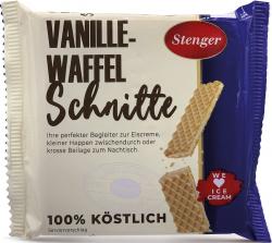 Stenger Vanille-Waffel Schnitte Eiswaffeln