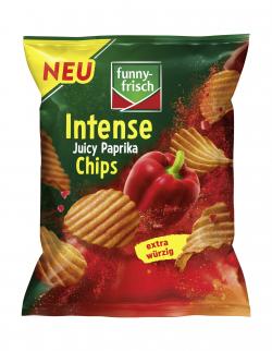 Funny-frisch Intense Chips Juicy Paprika