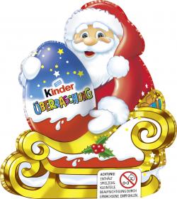 Kinder Weihnachtsmann mit Überraschung