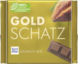 Ritter Sport Goldschatz Vollmilch 40% Großtafel