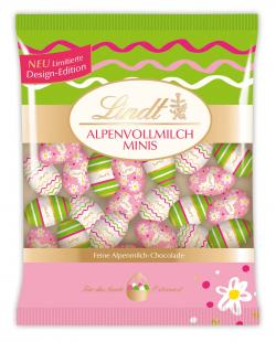 Lindt Limitierte Design-Edition Alpenvollmilch Minis