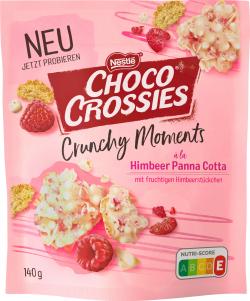 Nestlé Choco Crossies Crunchy Moments à la Himbeer Panna Cotta