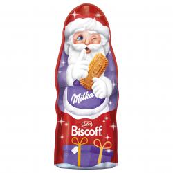 Milka Weihnachtsmann Biscoff