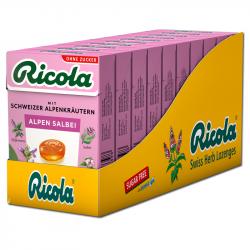 Ricola Alpen Salbei ohne Zucker Box