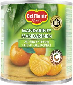 Del Monte Mandarinen leicht gezuckert