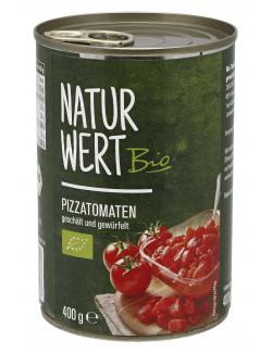 NaturWert Bio Pizza-Tomaten geschält gewürfelt