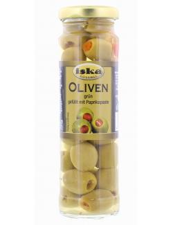 Rojal del Sol Oliven grün gefüllt mit Paprikapaste