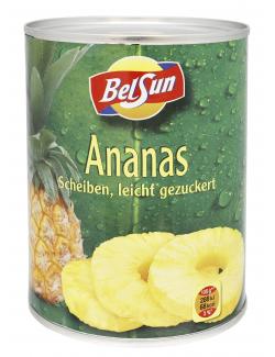Jeden Tag Ananas Scheiben leicht gezuckert