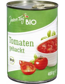 Jeden Tag Bio Tomaten gehackt