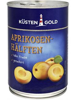 Küstengold Aprikosenhälften gezuckert