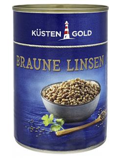 Küstengold Braune Linsen