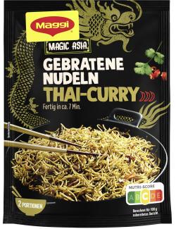 Maggi Magic Asia Gebratene Nudeln Thai Curry