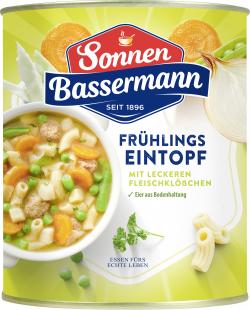 Sonnen Bassermann Frühlings-Eintopf mit leckeren Fleischklößchen