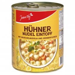 Jeden Tag Hühner-Nudel-Eintopf