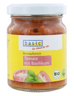 Basic Brotaufstrich Basilikum Tomate