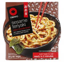 Obento Sesame Teriyaki Udon Noodle Bowl