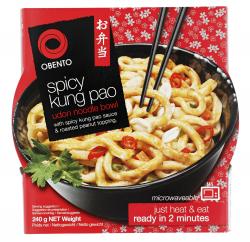 Obento Spicy Kung Pao Udon Noodle Bowl