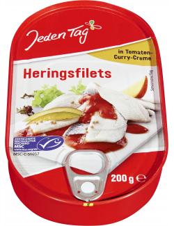 Jeden Tag Heringsfilet in Tomaten-Curry-Creme