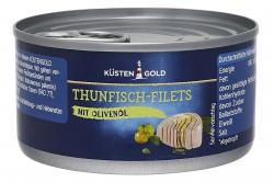 Küstengold Thunfisch-Filets mit Olivenöl