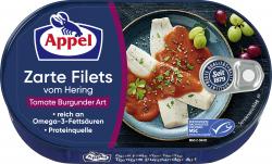 Appel Zarte Filets vom Hering Tomate Burgunder Art