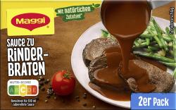 Maggi Sauce zu Rinderbraten, 2er Pack, ergibt 2 x 250 ml