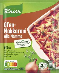 Knorr Fix Ofen-Makkaroni alla Mamma