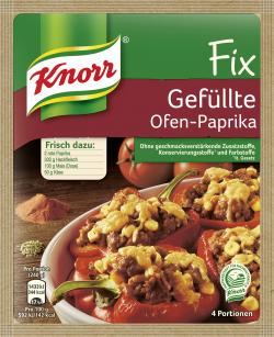 Knorr Fix für Gefüllte Ofen-Paprika