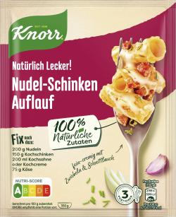 Knorr Natürlich Lecker! Nudel-Schinken Auflauf