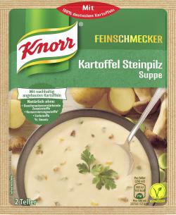 Knorr Feinschmecker Kartoffel Steinpilz Cremesuppe