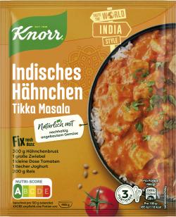 Knorr Fix Indisches Hähnchen Tikka Masala