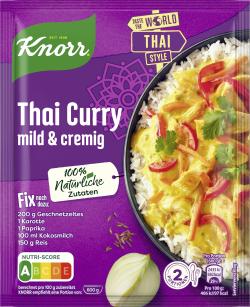Knorr Fix Thai Curry mild & cremig