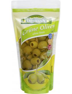 Feinkost Dittmann Grüne Oliven ohne Stein